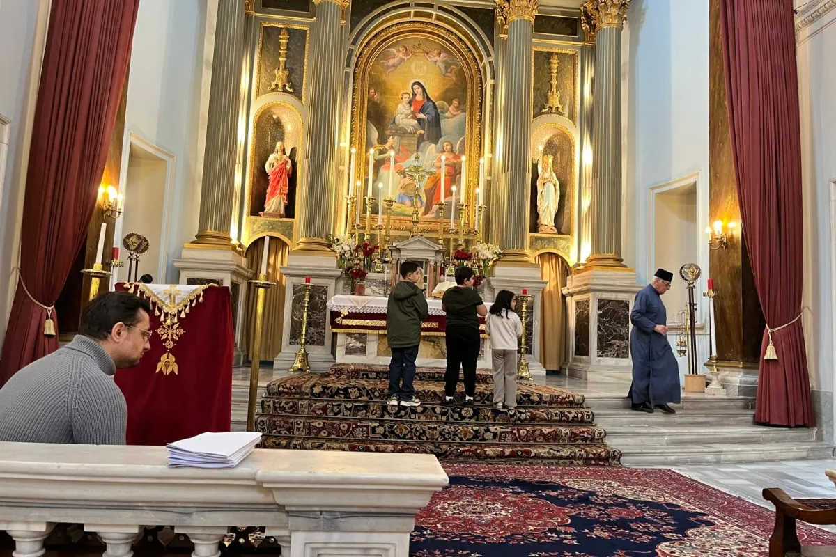 Առաջին հանդիսաւոր հաղորդութեան փորձ եւ Ապաշխարութեան Խորհուրդը